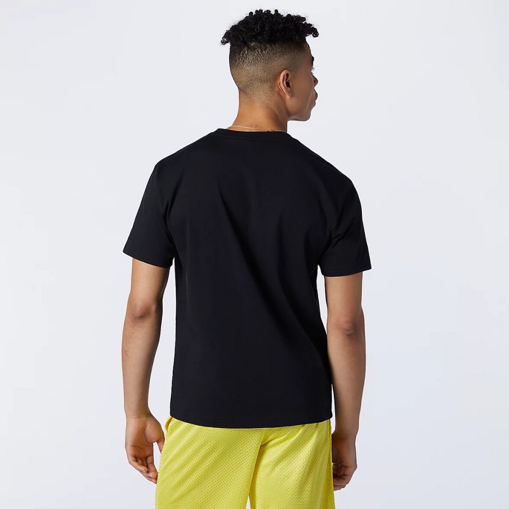 New Balance Essentials Tag T-Shirt schwarz