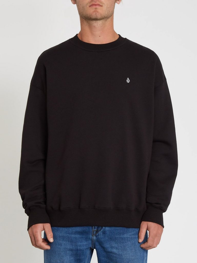 Volcom Erith Basic Sweatshirt schwarz