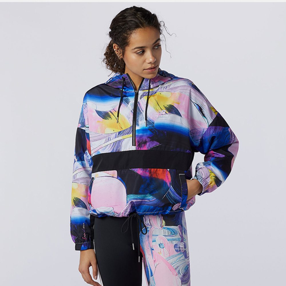 New Balance Athletics Printed Anorak Jacket