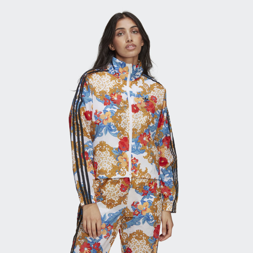 Adidas Originals Studio London Jacke Flower Damen GN3357 meinsportline