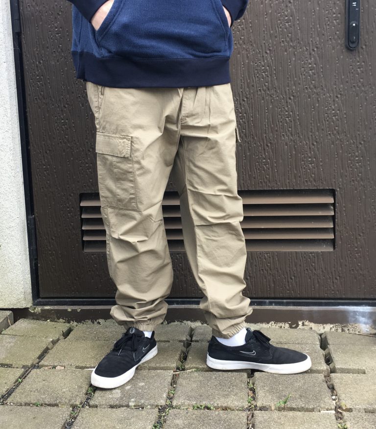 Carhartt Wip Cargo Jogger Hose Ripstop (beige) Gr. S