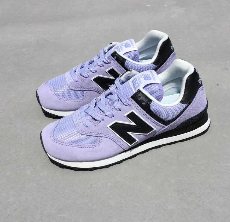 New Balance WL 574 LBD Damen Sneaker Schuh Lila
