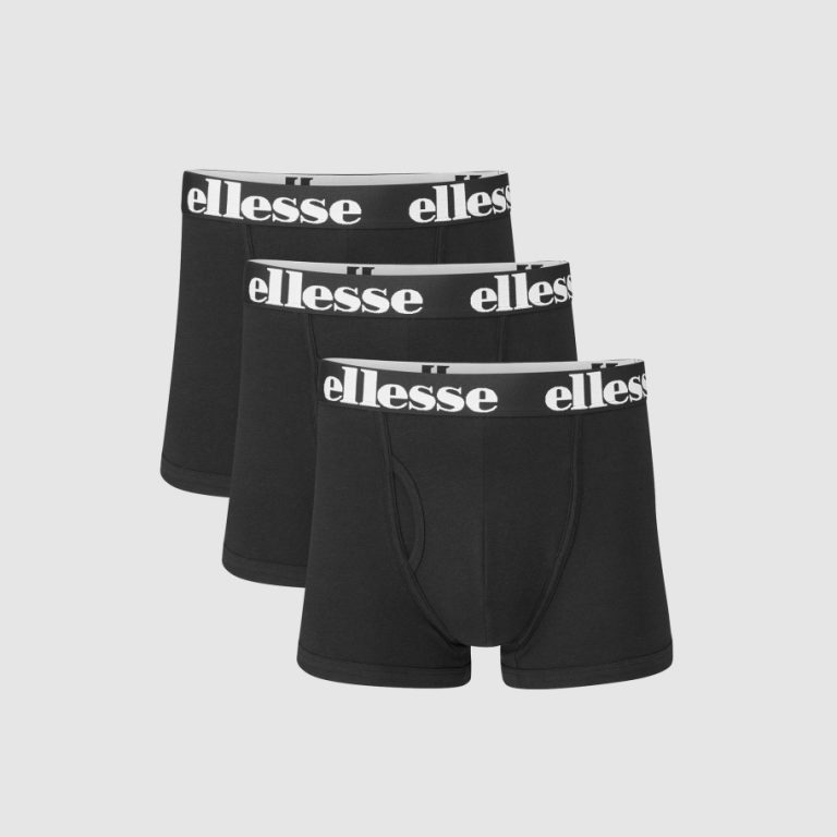 Ellesse Hali Boxershorts 3 Pack schwarz meinsportline.de