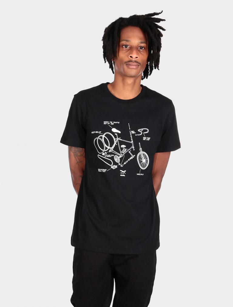Iriedaily Bikeplosion T-Shirt Herren schwarz