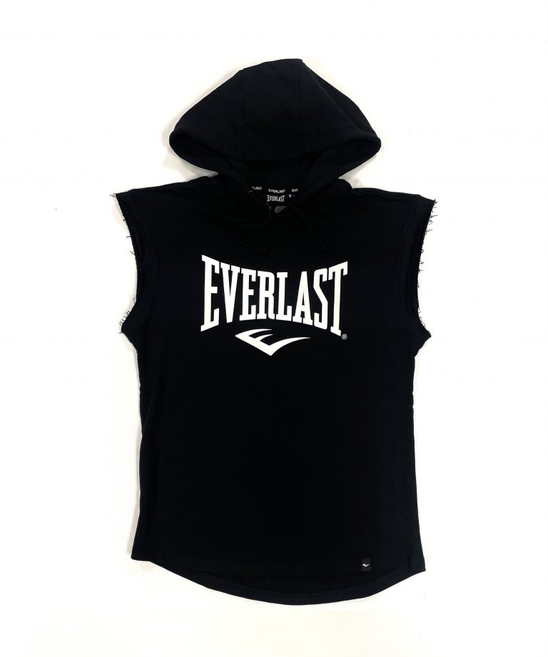 Everlast Meadown Kapuzen Sweatshirt Ärmellos schwarz