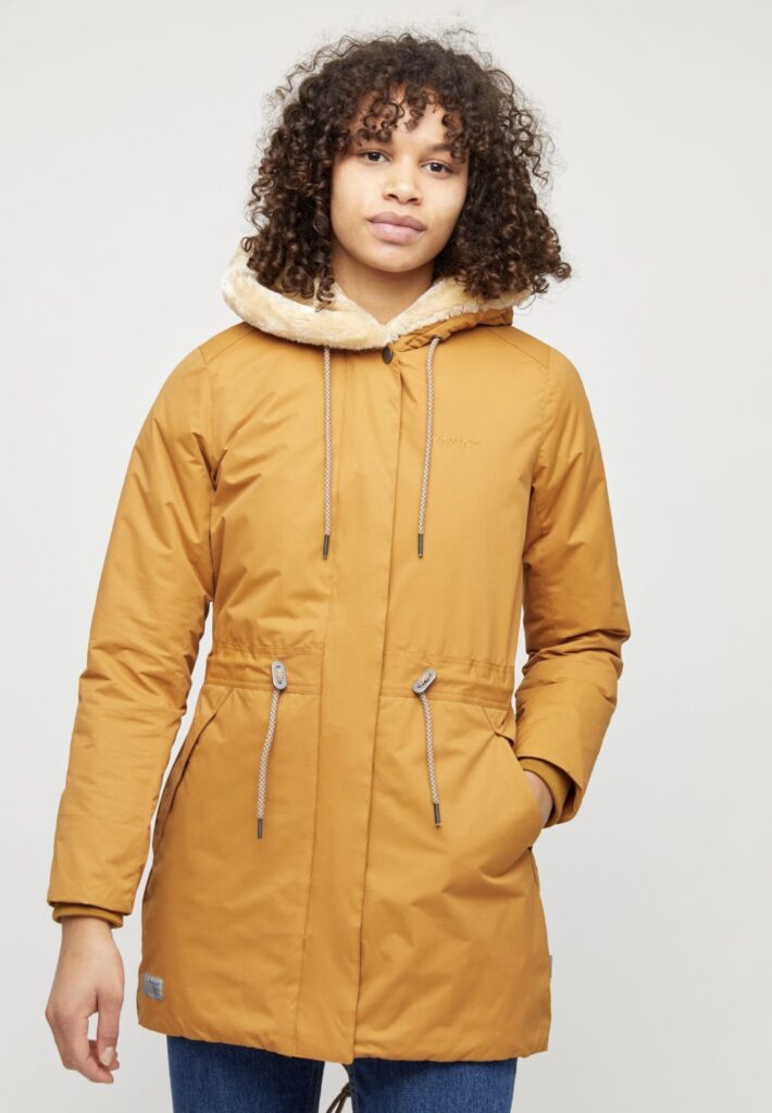 Mazine Bellingham Parka Winterjacke Damen gelb