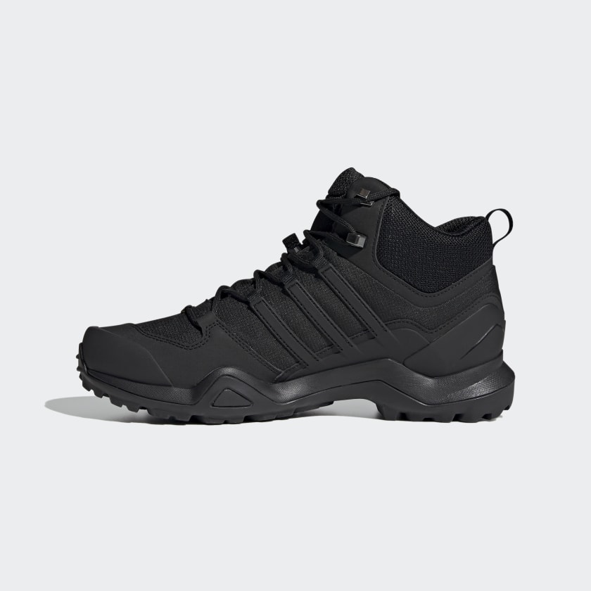Adidas Terrex Swift R2 Mid Goretex Wanderschuhe Herren schwarz meinsportline