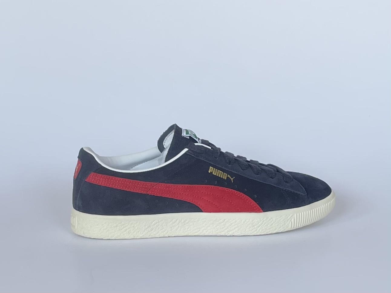 Puma Suede VTG Sneaker Herren Schuhe blau rot meinsportline