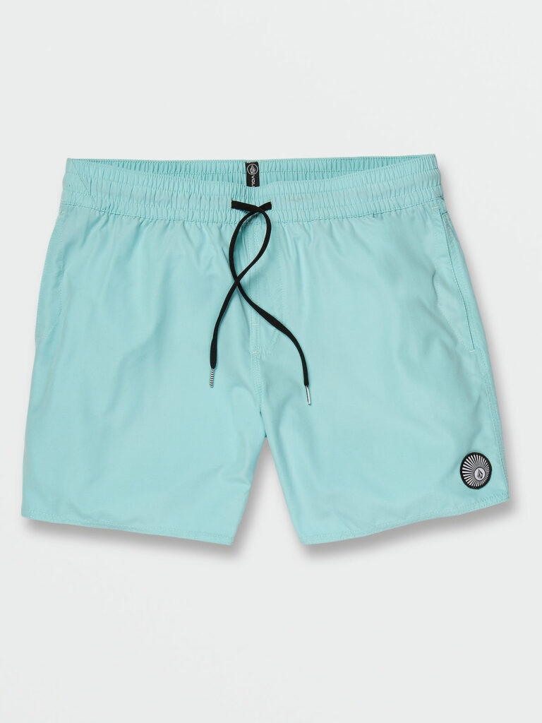 Volcom Lido Solid Trunks Badehose Herren hellblau