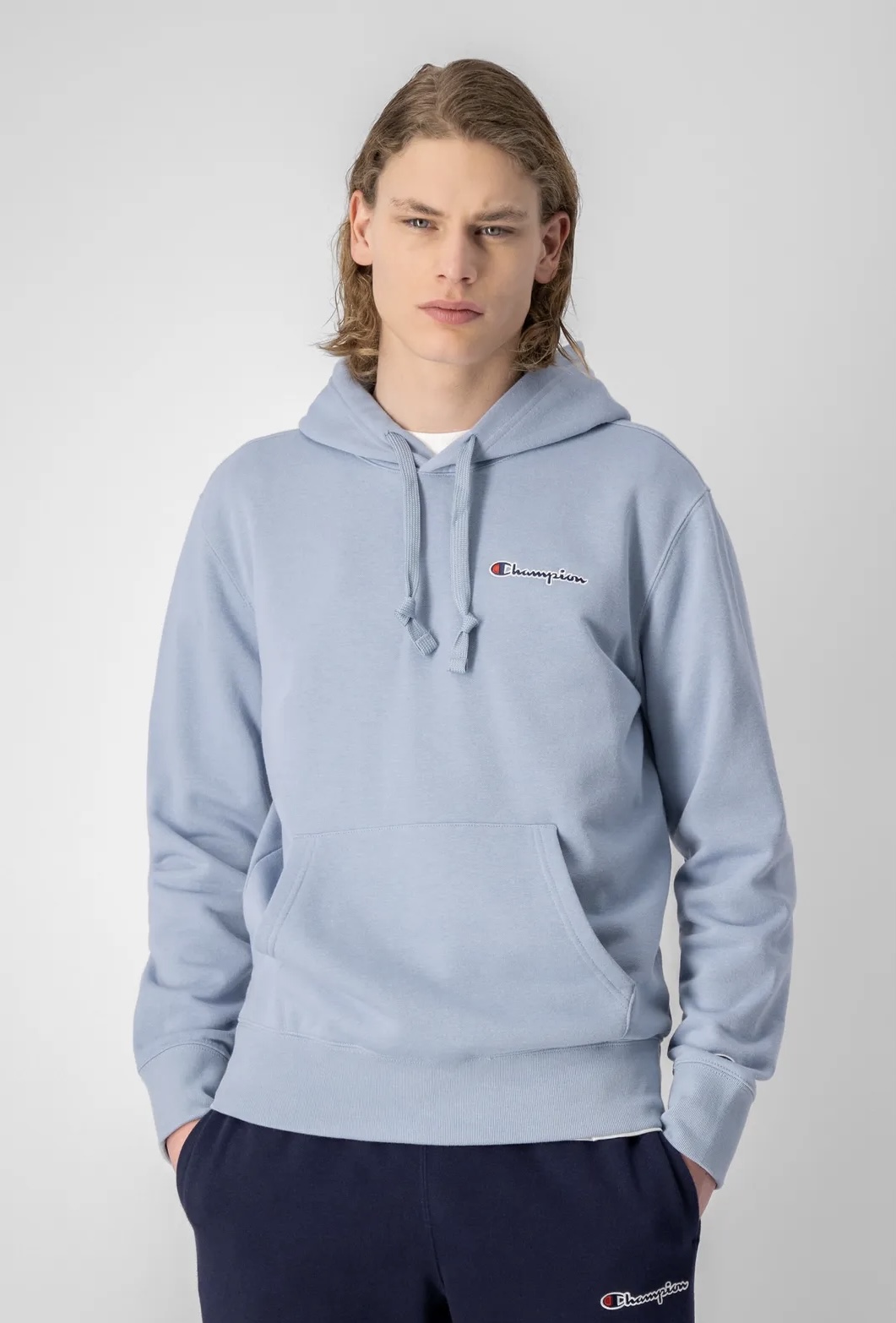 Champion sales hoodie blau