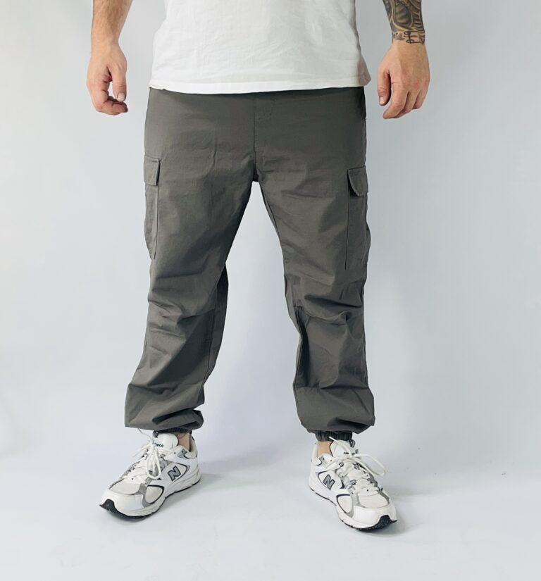 Carhartt WIP Cargo Jogger Hose Ripstop Anchor gr.L (grau)