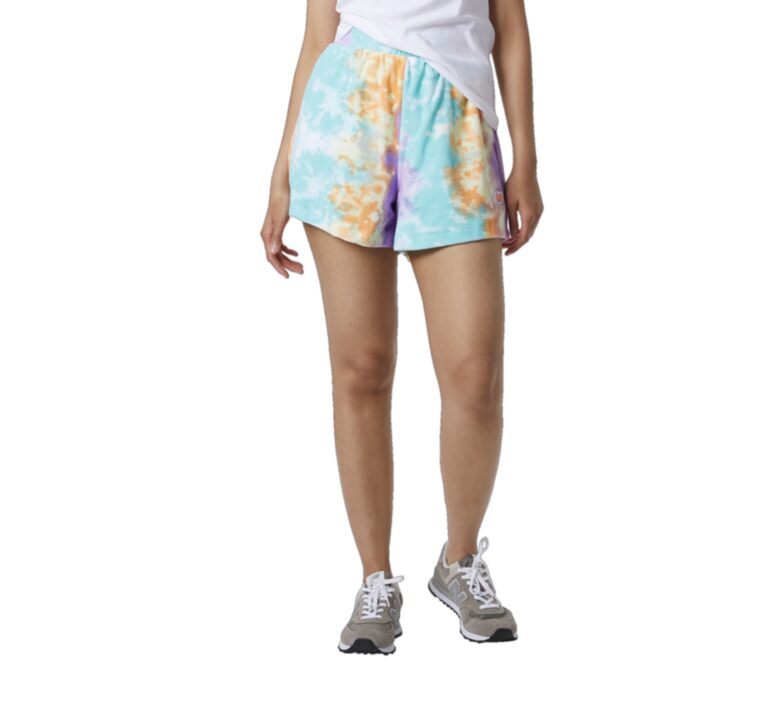 New Balance Dayz Batik Short Damen Hose (blau/lila)