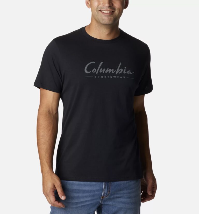 Columbia Graphic Logo Herren Shirt gr.S (schwarz)