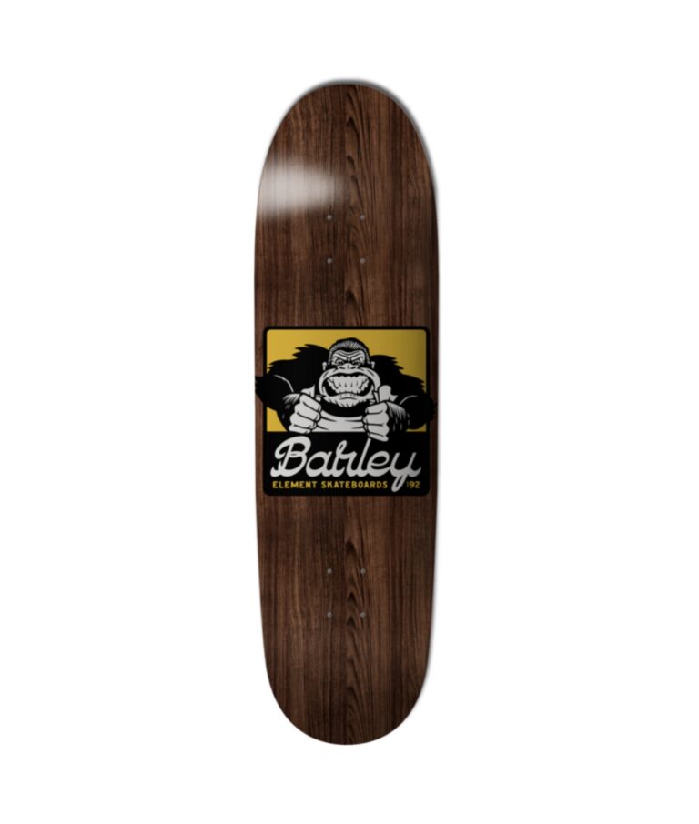 Element Burley Barley Skateboard Deck 8.87 Wood braun