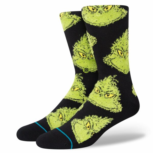 Stance The Grinch Mean One Socken (schwarz/grün)