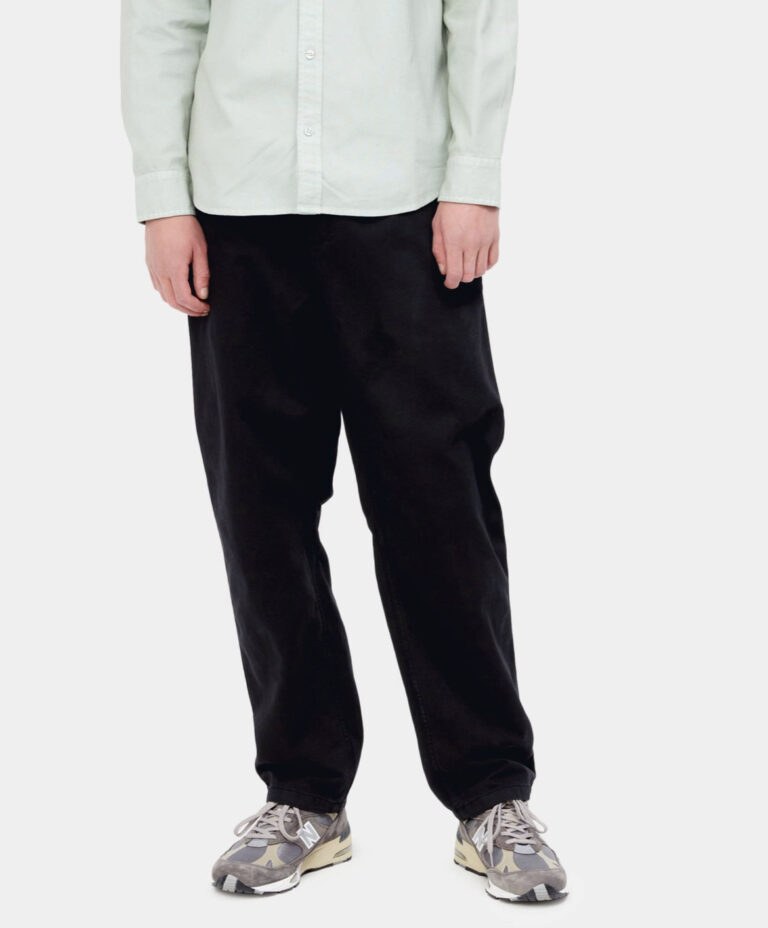 Carhartt Wip Flint Pant Garment Dye black (schwarz)
