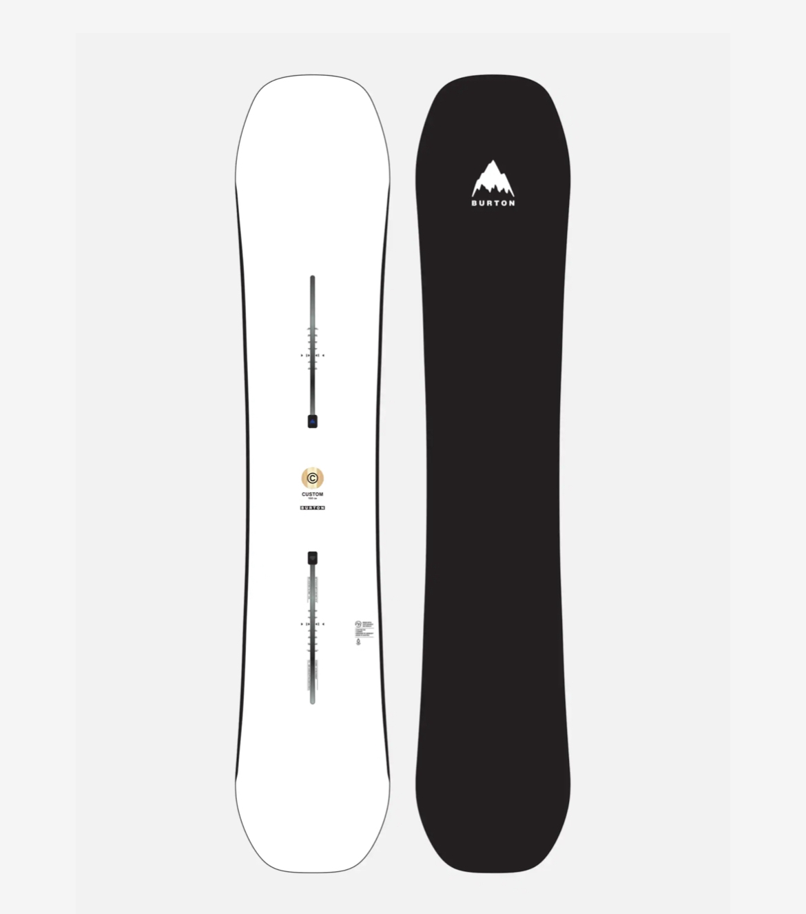 Burton Custom Camber 158W Snowboard (weiß/schwarz) - meinsportline.de