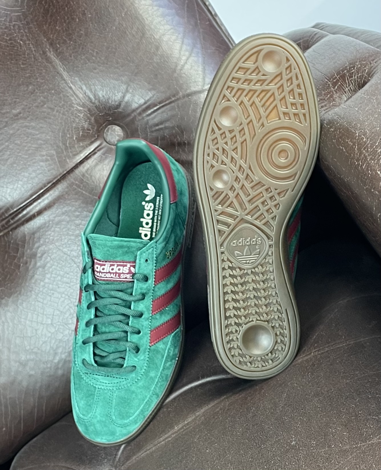 Adidas handball spezial top grün
