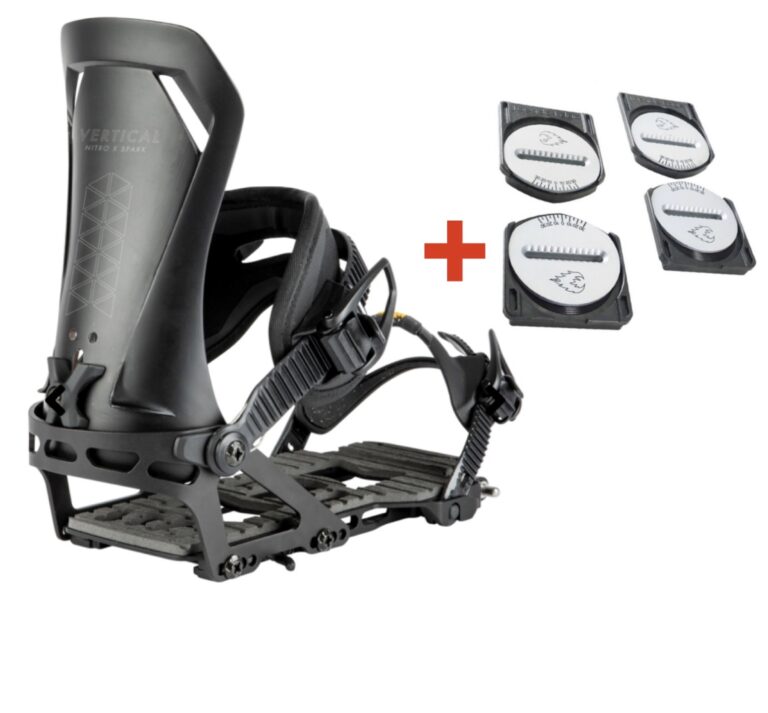 Nitro Vertical Splitboard Bindung incl. Adapter (schwarz)
