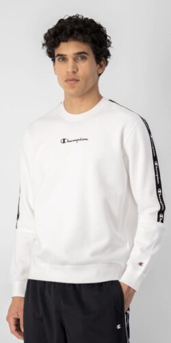 Champion Logo Line Sweatshirt (weiß)