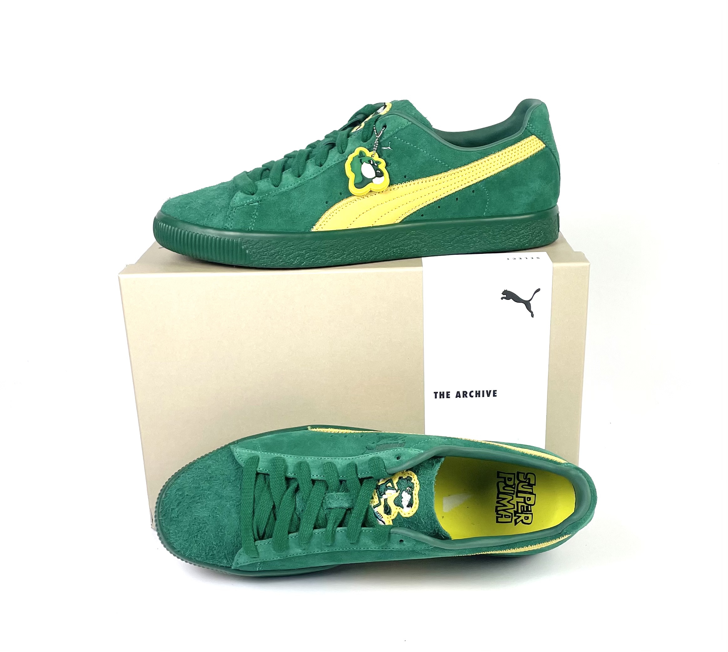 Puma grüne schuhe 2025