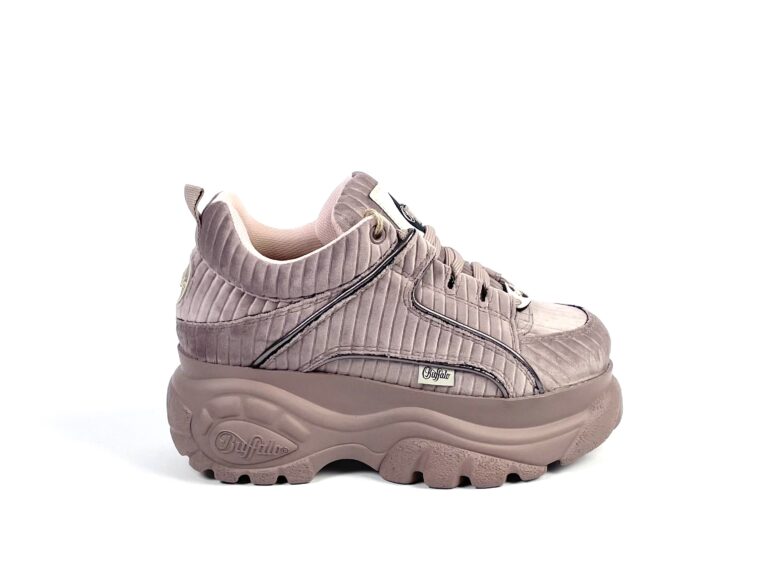Buffalo Calf London Plateauschuhe Low Damen (altrosa)