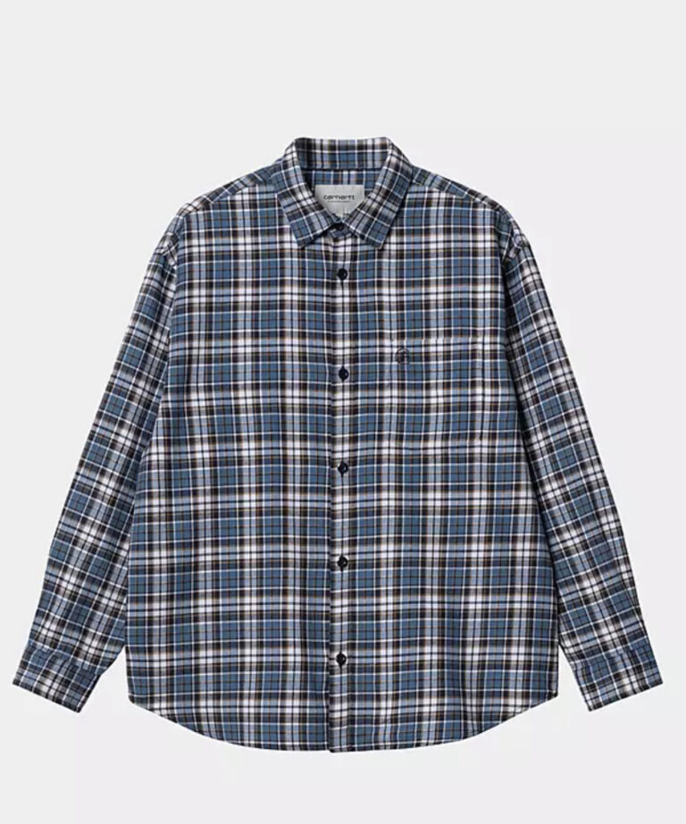 Carhartt Wip Yuma Langarm Hemd (blau)