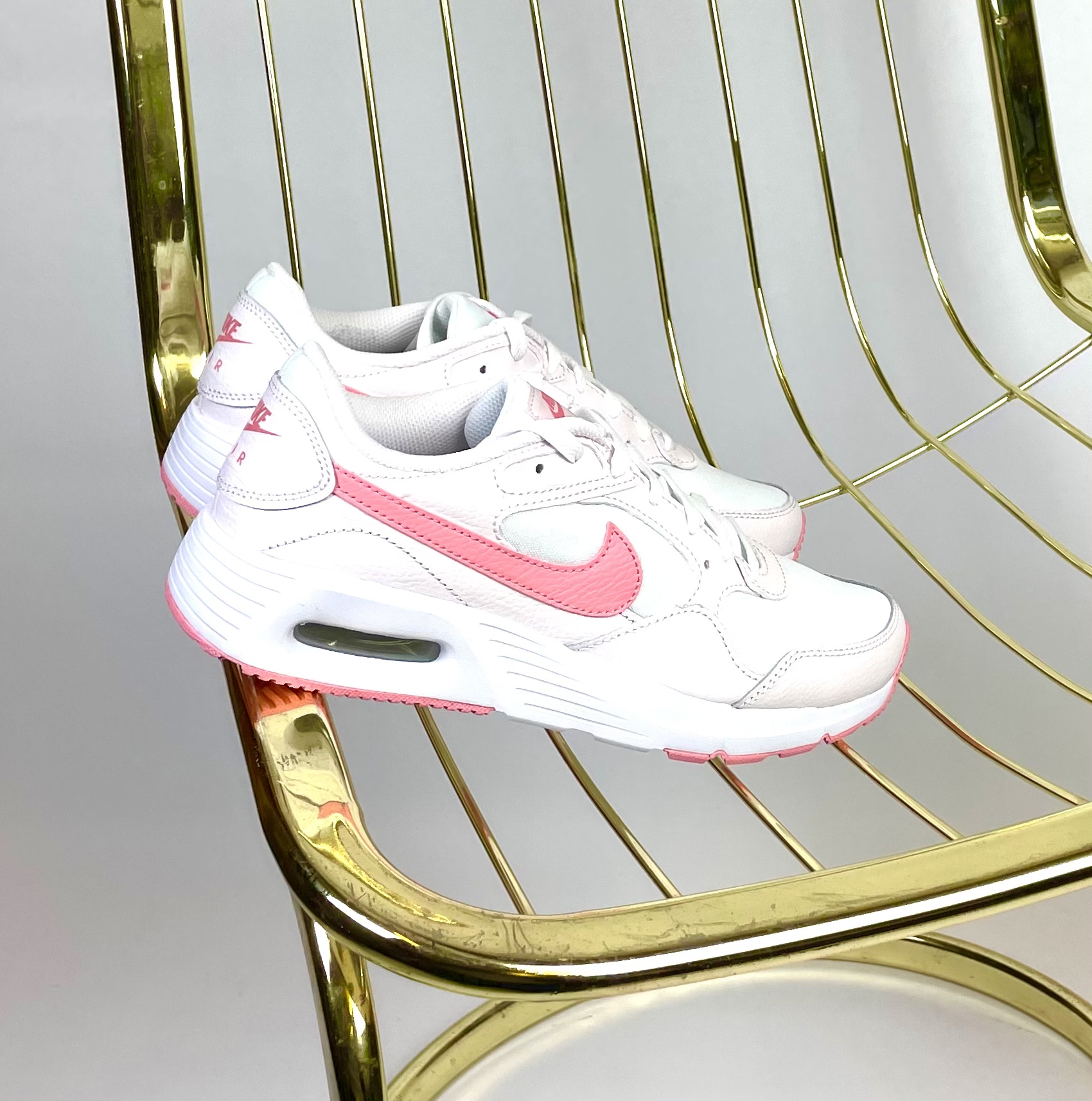 Nike Air Damen (weiß/rosa) Max SC Sneaker