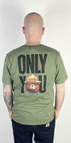 Element Smokey Bear Stetson T-Shirt (oliv)