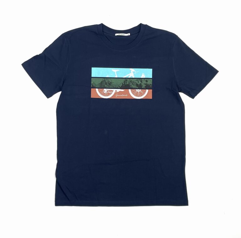 Greenbomb Bike Mountain T-Shirt gr.XL (blau)