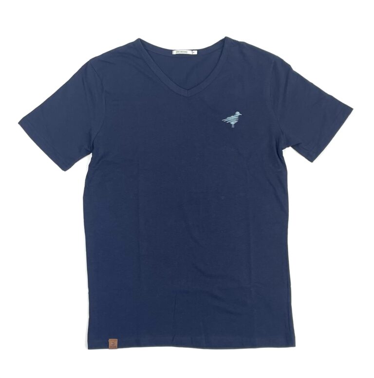 Greenbomb Seagull Zigzag T-Shirt (blau) Gr. XL