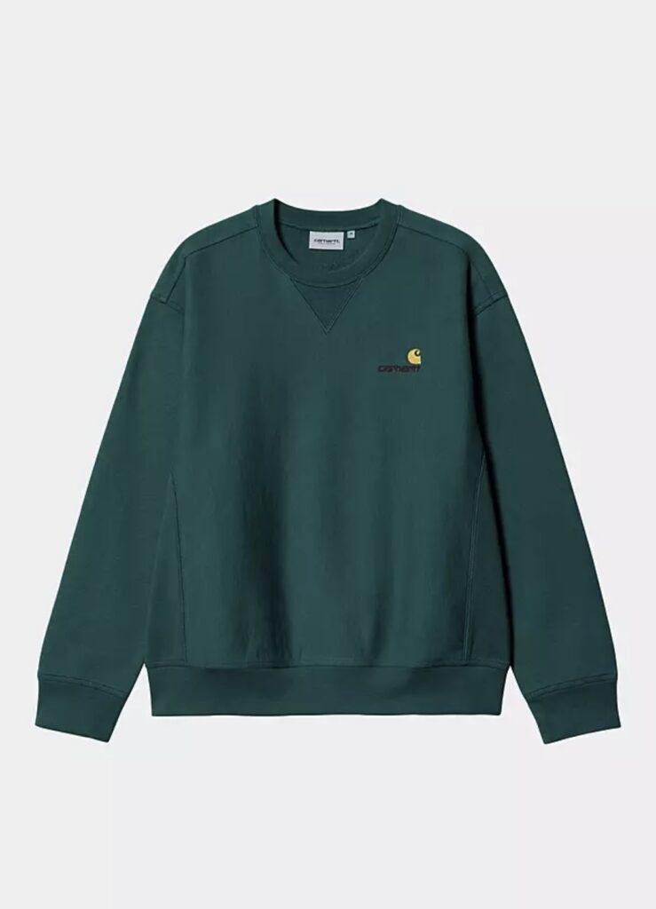Carhartt Wip American Script Sweatshirt (grün)