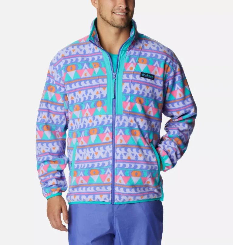 Columbia Back Bowl Fleece Jacke (lila) Gr. M