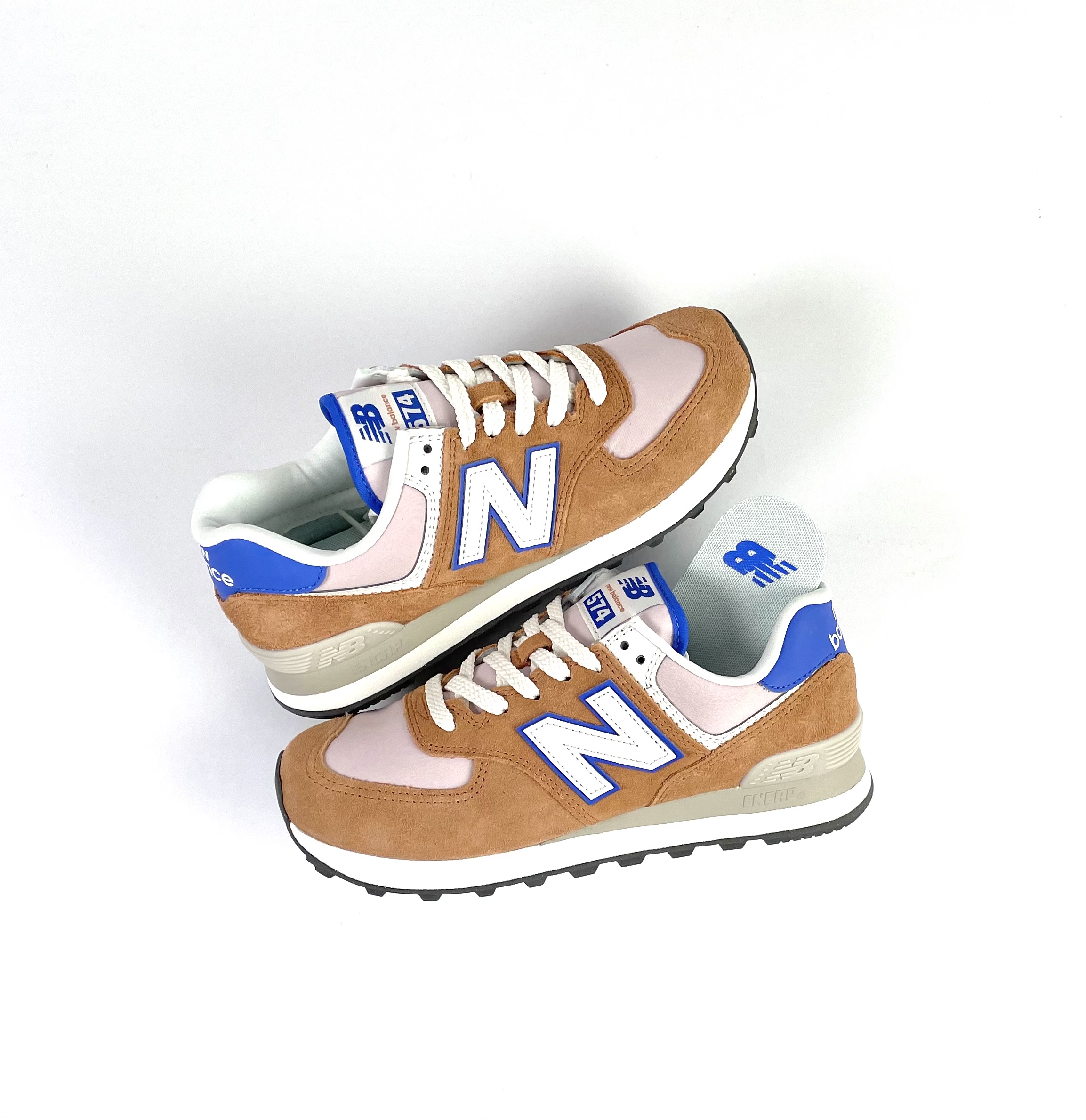 New Balance 574 QB Sneaker braun rosa meinsportline