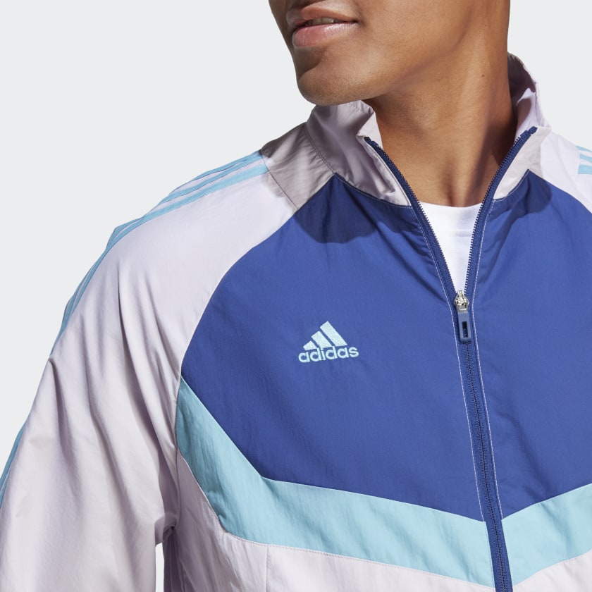 Adidas jacke lila best sale