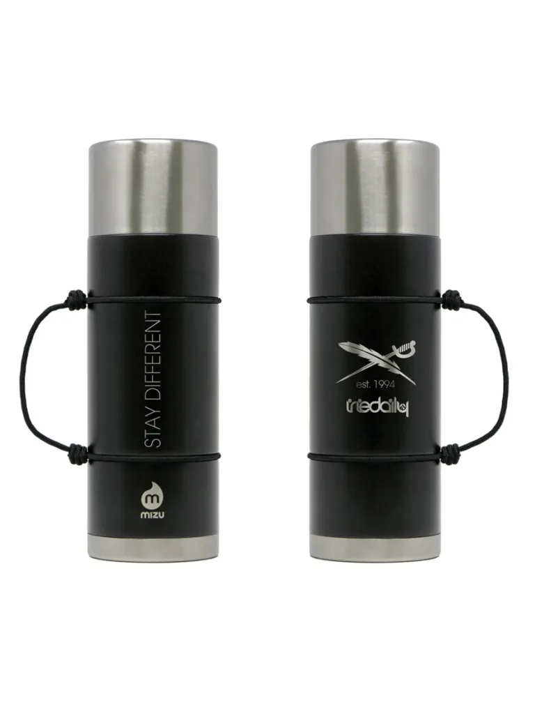 Iriedaily x MIZU Heavy Bottle Thermo Flasche 80 ml (schwarz)
