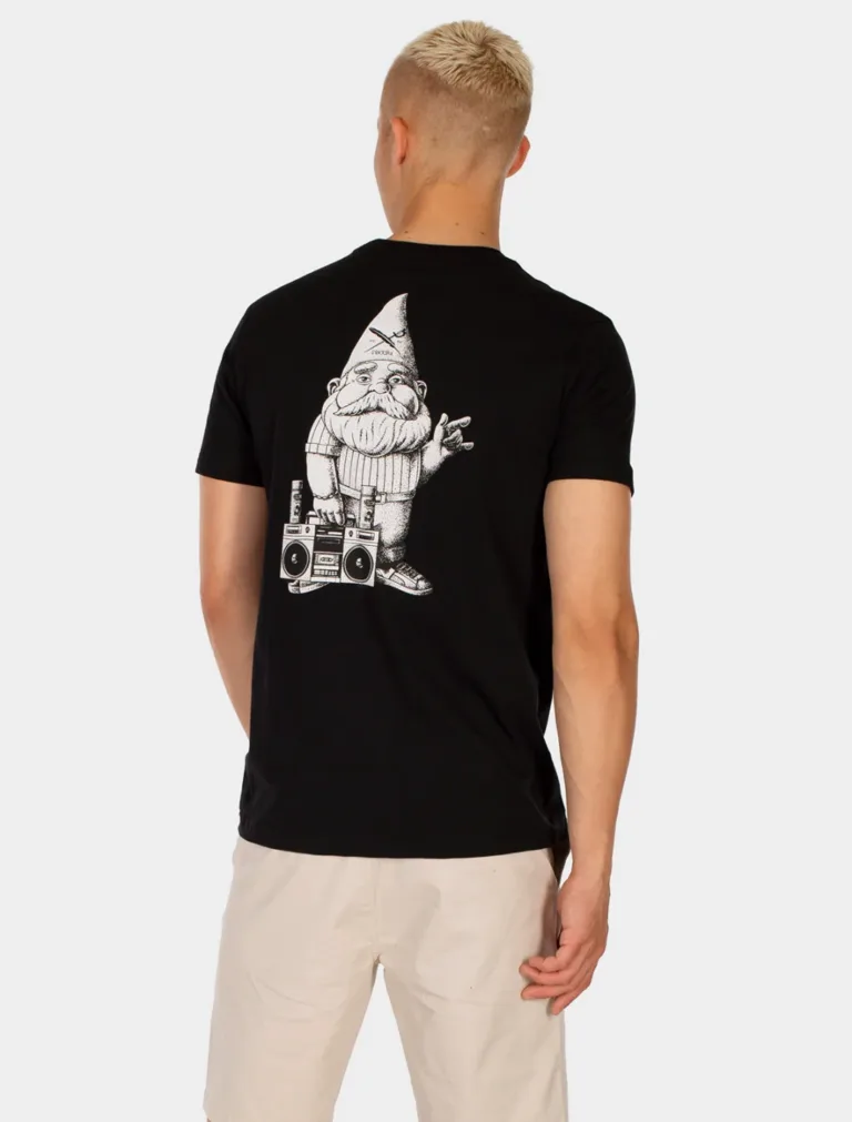 Iriedaily Garden Gnome T-Shirt gr.S (schwarz)