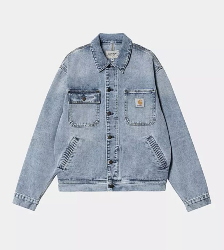 Carhartt Wip Saledo Jeans Jacke (hellblau) Gr. L