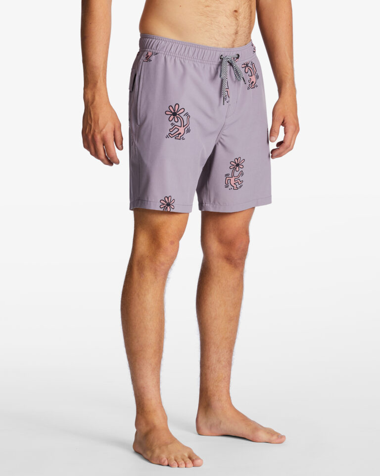 Billabong Flower Dance Layback Base Short gr.L  (lila)