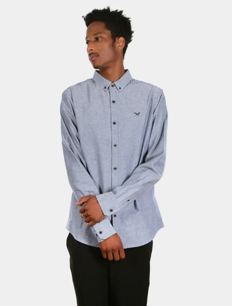 Iriedaily Samuel Slim Fit Hemd (blau)