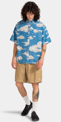 Element Cirrus Shirt Hemd (blau/weiß)