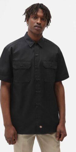 Dickies Work Shirt Twill Hemd (schwarz)