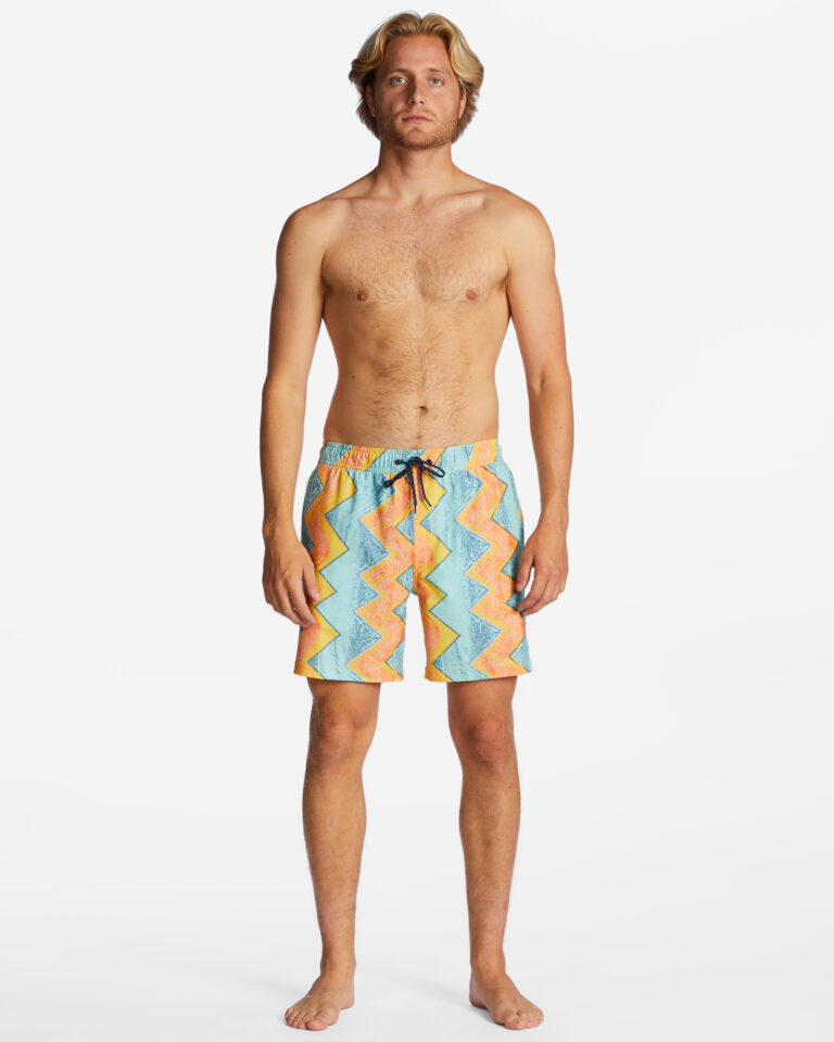 Billabong Sundays Layback Bade Short Hose gr.M (grün/orange)