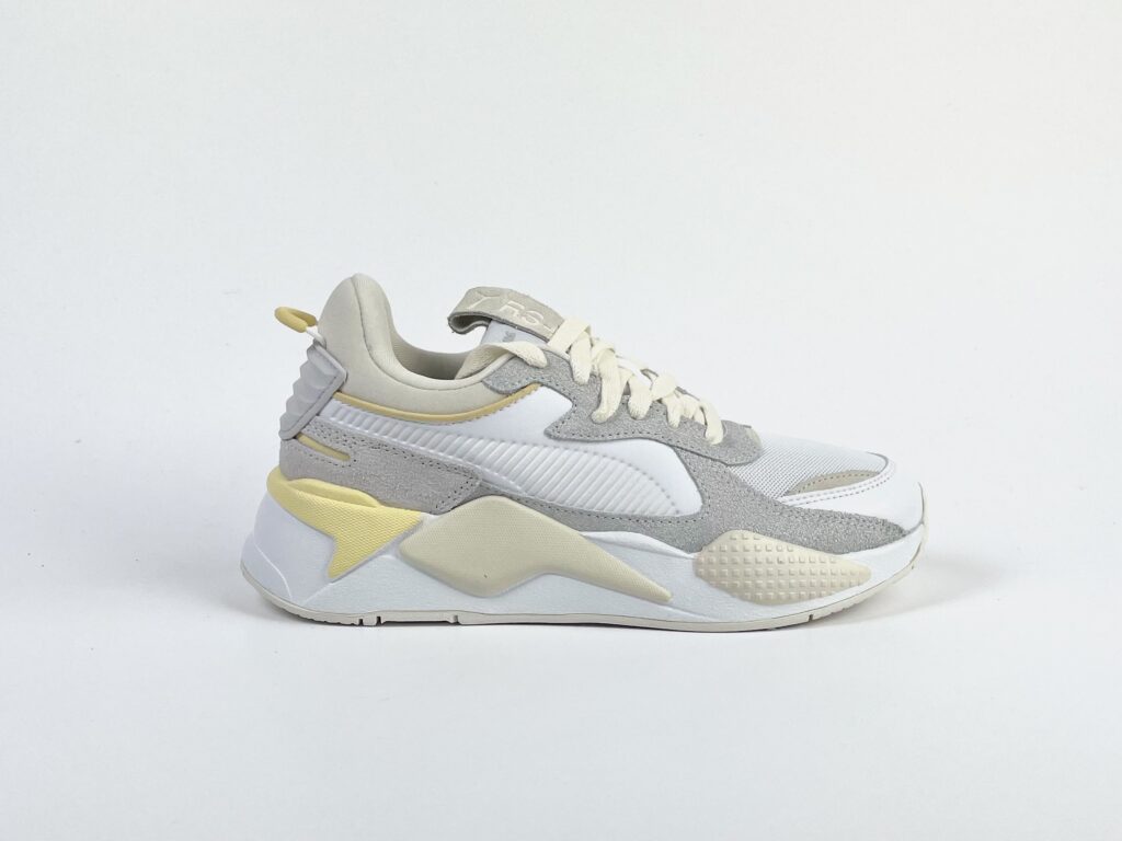 Puma RS X Thrifted Damen Sneaker weiB gelb meinsportline