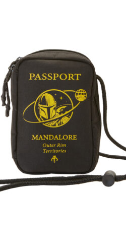 DC Shoes x Star Wars Mandalorian Passport Bag Tasche (schwarz)