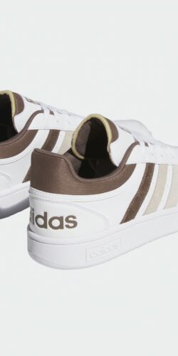 Adidas Hoops 3.0 Sneaker (weiß/braun)