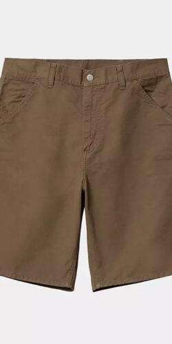 Carhartt Wip Single Knee Short Hose Garment Dye (braun)