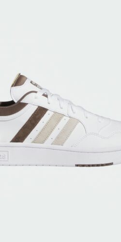 Adidas Hoops 3.0 Sneaker (weiß/braun)