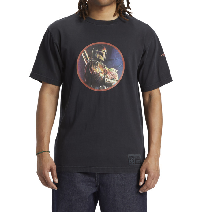 DC Shoes Star Wars Manalorian and Child T-Shirt (schwarz)
