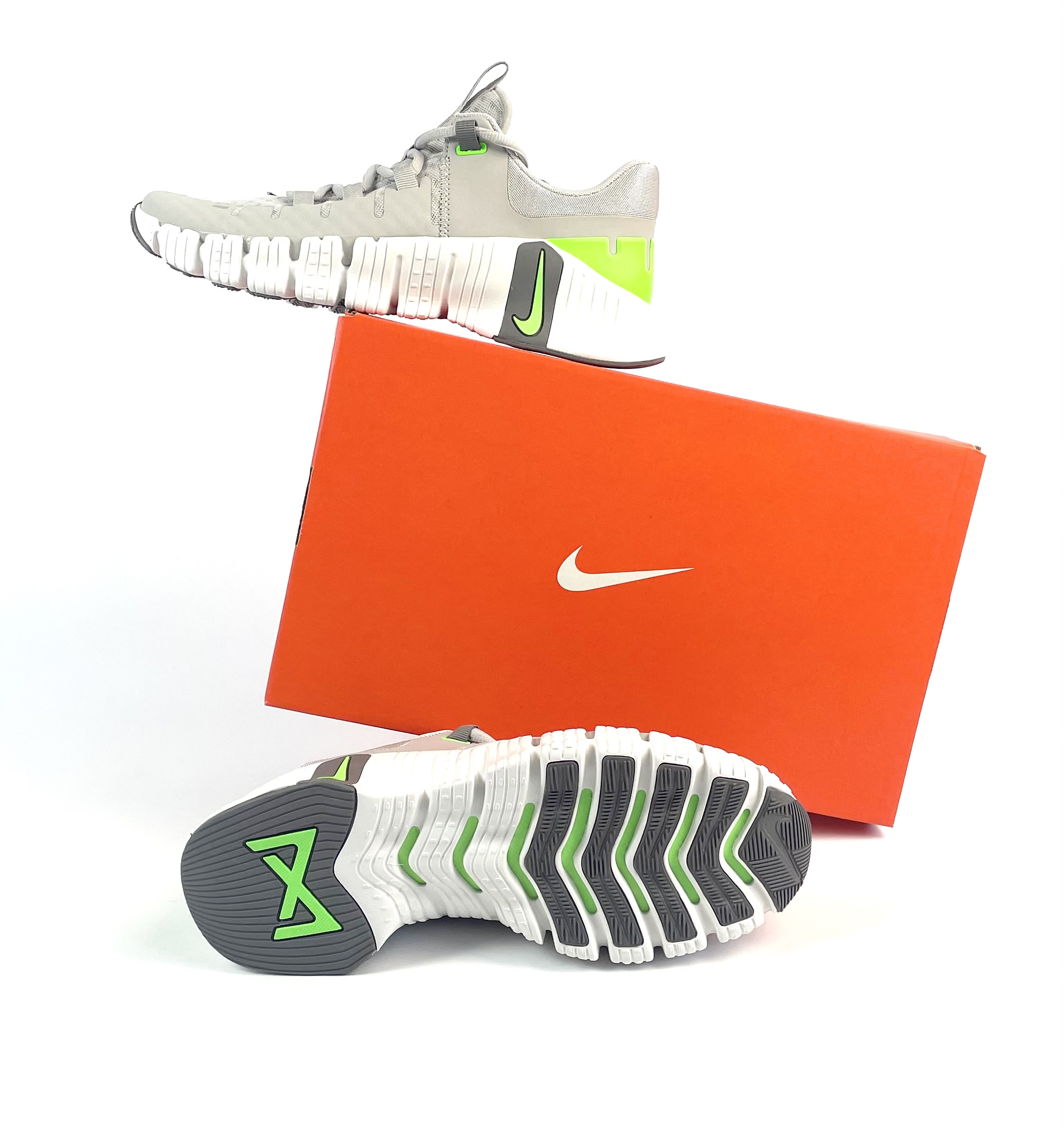 Nike Free Metcon 5 Runner Sneaker grau grun meinsportline
